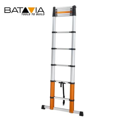 BATAVIA 7063087 Hava Tampon Etkili Teleskopik Merdiven, 3.2m