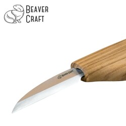 BeaverCraft C16 Ahşap Oyma Bıçağı - Büyük Yontma - 3