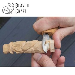 BeaverCraft C2 Ahşap Oyma Bıçağı - Düz Ağız - 4