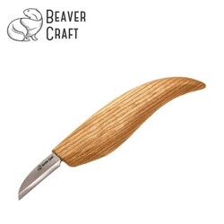 BEAVERCRAFT - BeaverCraft C2 Ahşap Oyma Bıçağı - Düz Ağız