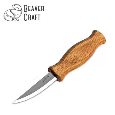 BeaverCraft C4 Ahşap Oyma Bıçağı - Uzun Sloyd - 1