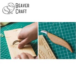 BeaverCraft C6 Çip Oyma Bıçağı - Chip Carving - 3