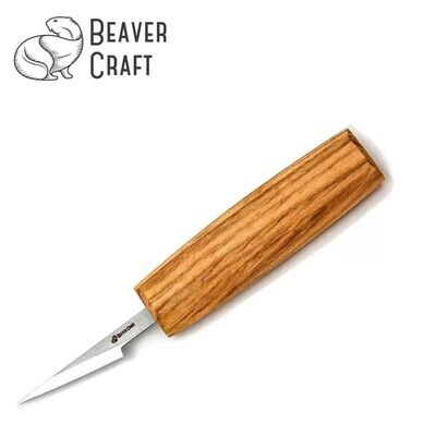 BeaverCraft C7 Ahşap Oyma Bıçağı - İnce Detay - 1