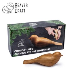 BEAVERCRAFT - BeaverCraft DIY01 Ahşap Kuş Figürü Oyma Hobi Seti BEAVERCRAFT - BeaverCraft DIY01 Ahşap Kuş Figürü Oyma Hobi Seti