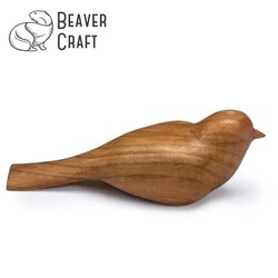 BeaverCraft DIY01 Ahşap Kuş Figürü Oyma Hobi Seti - 3