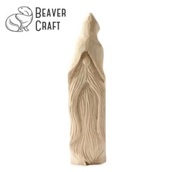 BeaverCraft DIY03 Ahşap Sihirbaz Figürü Oyma Hobi Seti - 3
