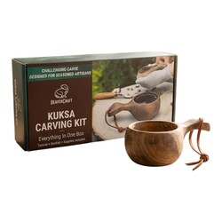 BeaverCraft DIY07 Ceviz Ağacından Kuksa Oyma Seti