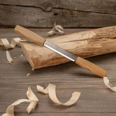 BeaverCraft DK2S Deri Kılıflı Soyma Bıçağı - 4
