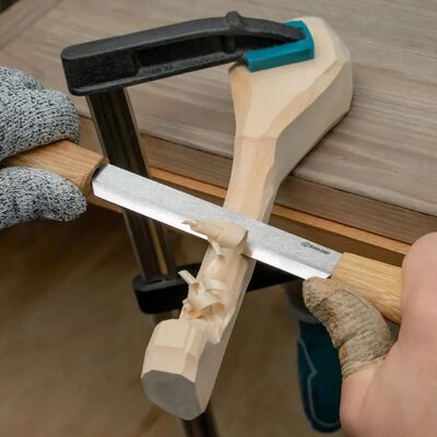 BeaverCraft DK2S Deri Kılıflı Soyma Bıçağı - 9