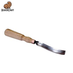 BeaverCraft G7L/20 Bükülmüş Oluklu Ahşap Oyma Iskarpelası, 20mm - 5
