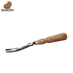 BeaverCraft G7L/22 Bükülmüş Oluklu Ahşap Oyma Iskarpelası, 22mm - 4