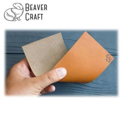 BeaverCraft LS2P11 Deri Bileme Kayışı ve Parlatma Macunu Seti, 3 Parça