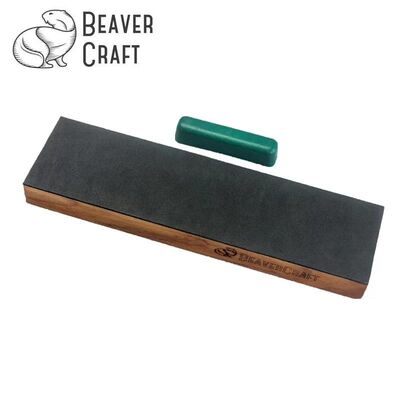 BeaverCraft LS4CP1 Bileme ve Kılağı Alma Kılavuzu ve Parlatma Macunu Seti, 2 Parça