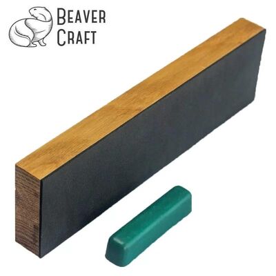 BeaverCraft LS4CP1 Bileme ve Kılağı Alma Kılavuzu ve Parlatma Macunu Seti, 2 Parça