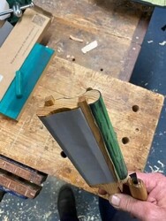 BeaverCraft LS5P1 Kanca Bıçaklar ve Bükülmüş Iskarpelalar için Bileme ve Kılağı Alma Kılavuzu Seti, 4 Parça - 6