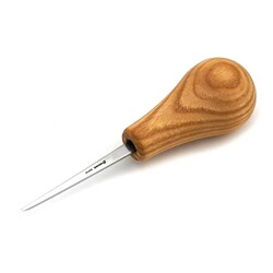 BeaverCraft P1/02 Avuç İçi Düz Oluklu Ahşap Oyma Iskarpelası, Sweep #1, 2 mm
