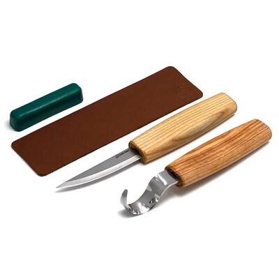 BeaverCraft S03 Ahşap Oyma Başlangıç Seti, 4 Parça - 1