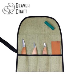 BeaverCraft S15 Çip Oyma ve Yontma Bıçağı Seti, 6 Parça - 5
