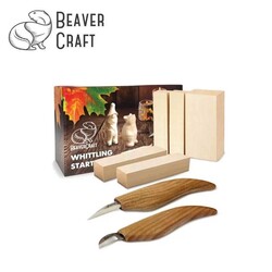 BeaverCraft S16 Çip Oyma ve Yontma Bıçağı Seti, 7 Parça - 2