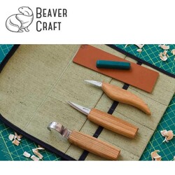 BeaverCraft S17 Ahşap Oyma Bıçağı Seti, 6 Parça - 7