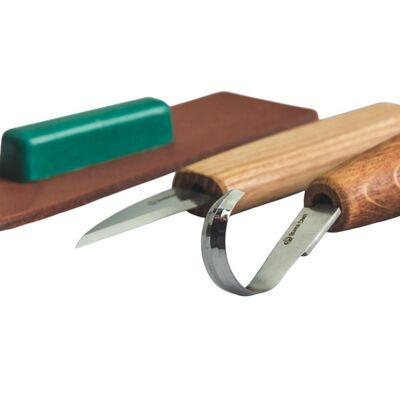 BeaverCraft S47 Kaşık Oyma ve Ahşap Oyma Seti, 3 Parça - 2