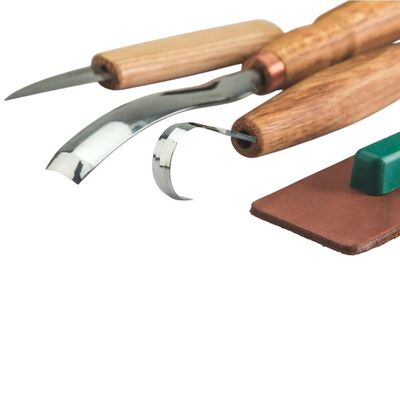 BeaverCraft S47 Kaşık Oyma ve Ahşap Oyma Seti, 3 Parça - 3