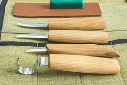 BeaverCraft S48 Kaşık ve Detay Oyma El Aletleri Seti, 4 Parça - 2