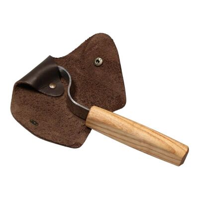 BeaverCraft SK1S-Oak Deri Kılıflı Kaşık Oyma Bıçağı - 3
