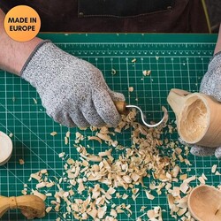 BeaverCraft SK2-Oak Meşe Saplı Kaşık Oyma Bıçağı, 30mm - 4
