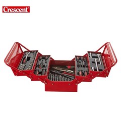 CRESCENT - CRESCENT CTB 61EU Metal Takım Çantalı Profesyonel Alet Seti, 61 Parça