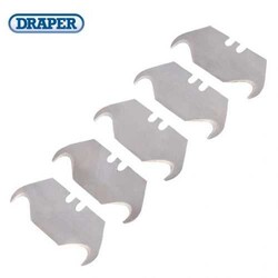 Draper - DRAPER 63757 Kancalı Yedek Bıçak Seti, 5 Parça