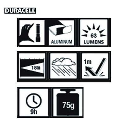 DURACELL CMP-5-Z LED El Feneri (16 Adet, Standlı)