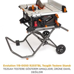 Evolution 119-0050 R255TBL Tezgah Testere Standı - 7