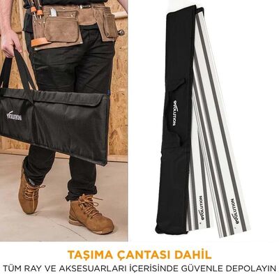 Evolution 004-0001 ST1400 1.4m Track (700mm x2) with Connectors