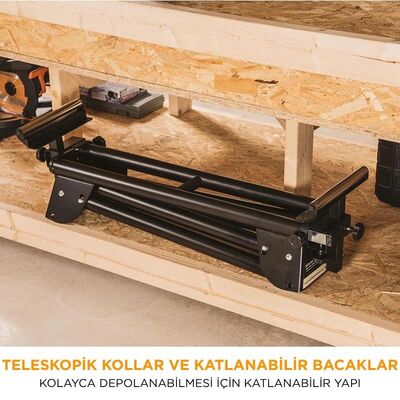 Evolution 005-0001 Mitre Saw Stand With Universal Fittings