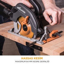 Evolution 027-0003C R185CCS Daire Testere, 185mm - 10