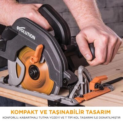 Evolution 027-0003C R185CCS Daire Testere, 185mm - 12