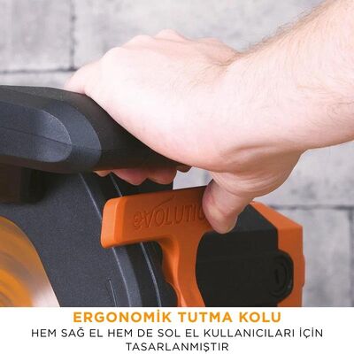 Evolution 048-0003A R210SMS+ Kızaklı Gönye Kesme Makinesi, 210mm 