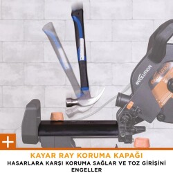 Evolution 052-0003A R255SMS+ Sliding Compound Mitre Saw, 255mm - 7