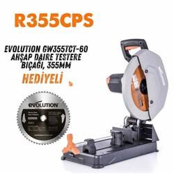 Evolution 083-0003 R355CPS Çoklu Malzeme Profil Kesme Testeresi, 355mm  - 2