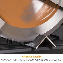 Evolution 083-0003 R355CPS Çoklu Malzeme Profil Kesme Testeresi, 355mm  - 4