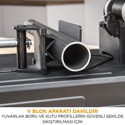 Evolution 083-0003 R355CPS Çoklu Malzeme Profil Kesme Testeresi, 355mm 