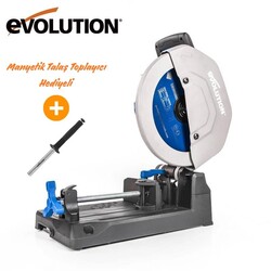 EVOLUTION - Evolution 084-0003 S355CPS Metal Cutting Chop Saw With Metal Cutting TCT Blade, 355mm