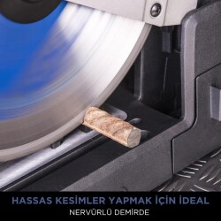 Evolution 084-0003 S355CPS Metal Profil Kesme Testeresi, 355mm - 8
