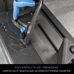 Evolution 084-0003 S355CPS Metal Profil Kesme Testeresi, 355mm - 12
