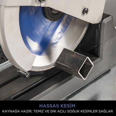 Evolution 084-0003 S355CPS Metal Profil Kesme Testeresi, 355mm
