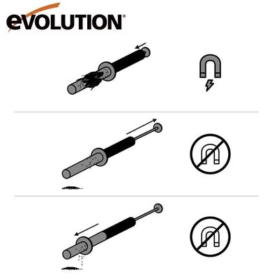 Evolution 097-0001 Cyclone Magnetic Swarf and Chip Collector Wand