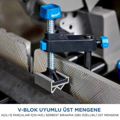 EVOLUTION 102-0003 S355MCS Mitering Chop Saw With 355mm Blade For Heavy Duty Metal Cutting