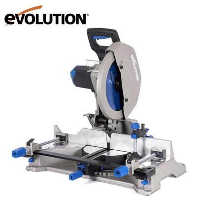 EVOLUTION 102-0003 S355MCS Mitering Chop Saw With 355mm Blade For Heavy Duty Metal Cutting