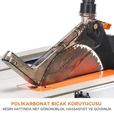 Evolution 119-0013 R255TBL+ Portable Jobsite Table Saw with 255mm TCT Multi-material Blade